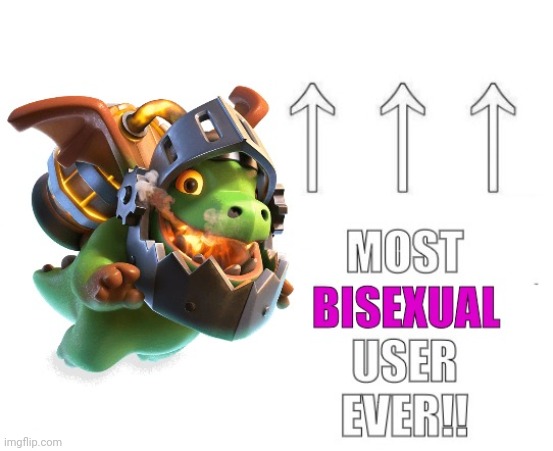 Most bisexual user ever!!! | image tagged in most bisexual user ever | made w/ Imgflip meme maker
