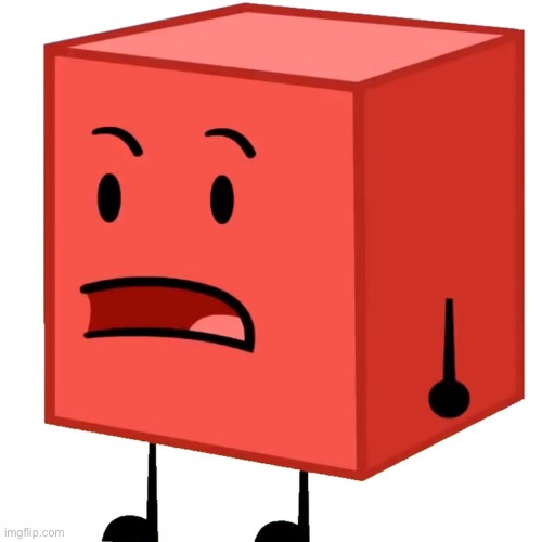 Blocky BFDI | image tagged in blocky bfdi | made w/ Imgflip meme maker