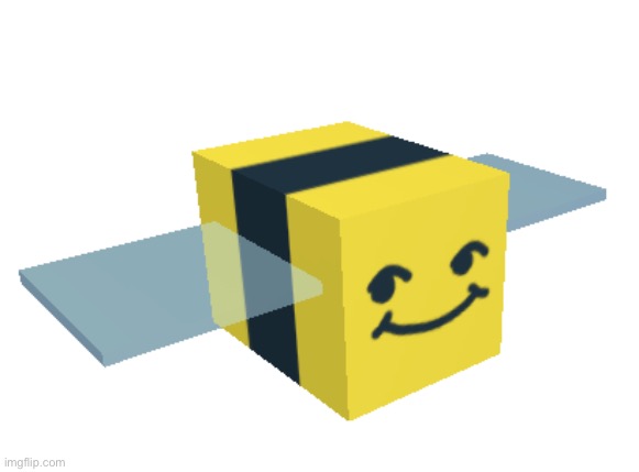 the game this is from sucks but it’s face is so goofy lol | image tagged in honey bee | made w/ Imgflip meme maker