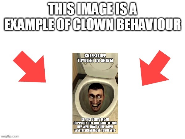 This shame card sucks | image tagged in this image is a example of clown behaviour | made w/ Imgflip meme maker