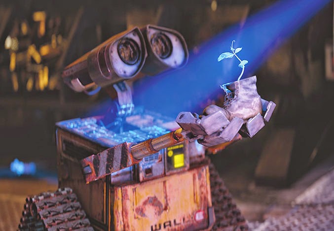 Wall-e With the plant in a shoe Blank Meme Template