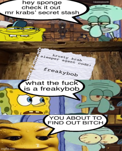 Freakybob.mp3 | made w/ Imgflip meme maker
