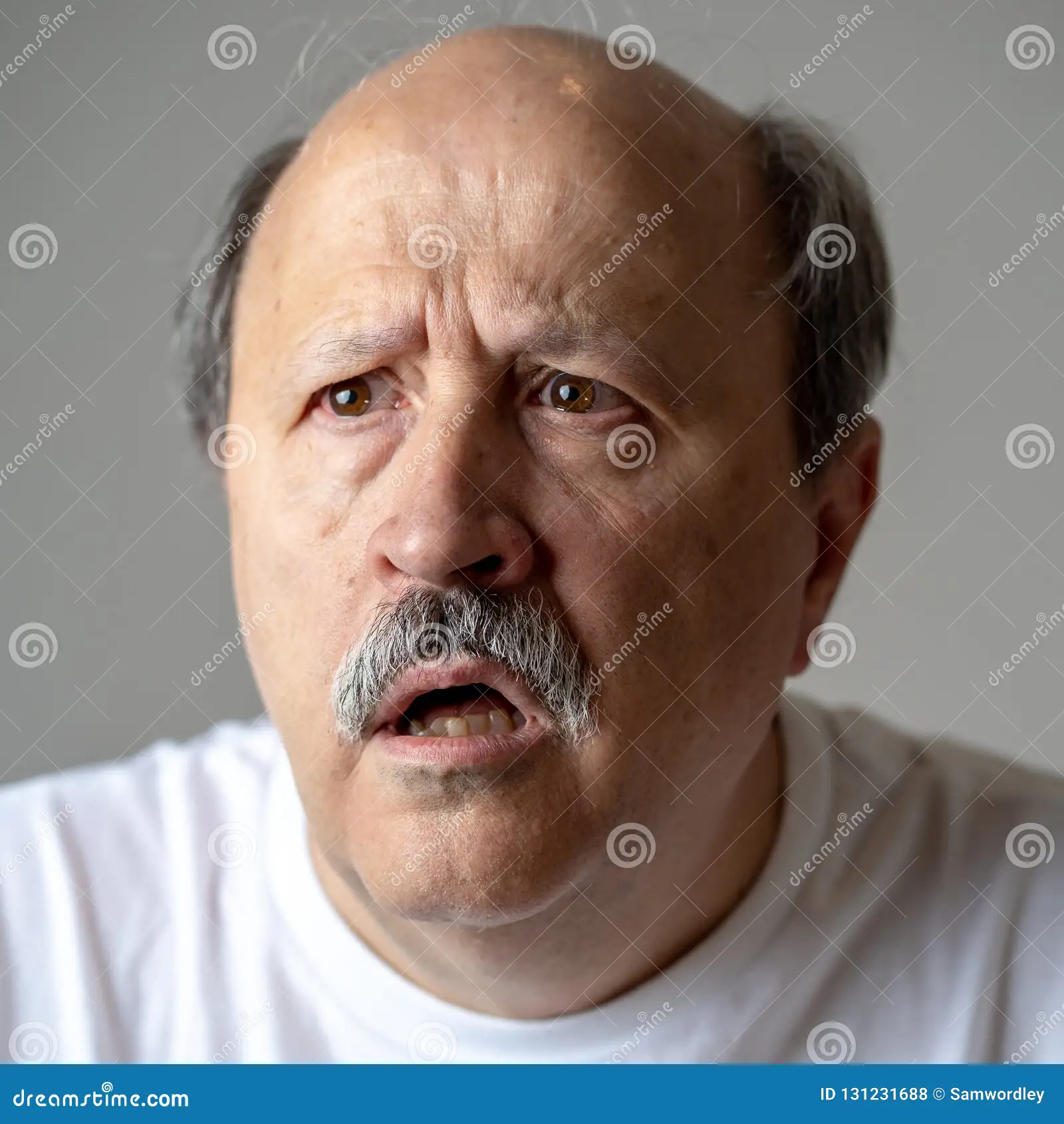 High Quality Confused Old Man Blank Meme Template