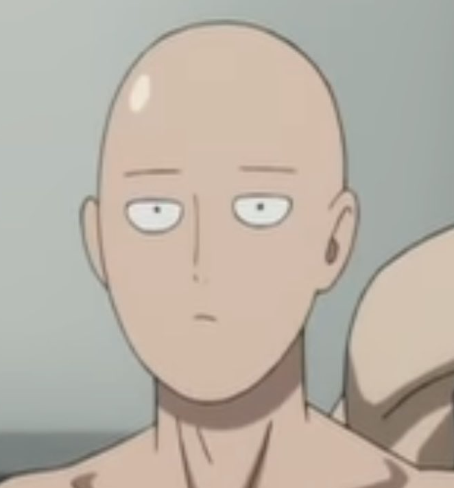 High Quality one punch man Blank Meme Template