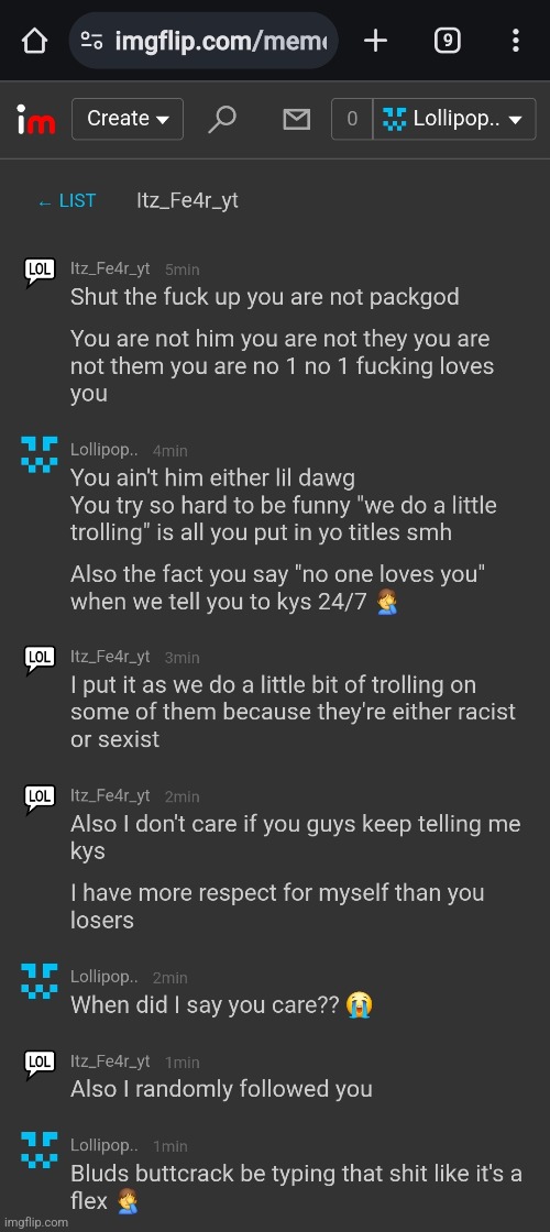 I memechatted fearless hihi | made w/ Imgflip meme maker