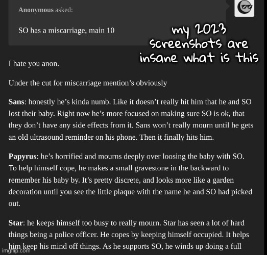 undertale is crazy | my 2023 screenshots are insane what is this | made w/ Imgflip meme maker