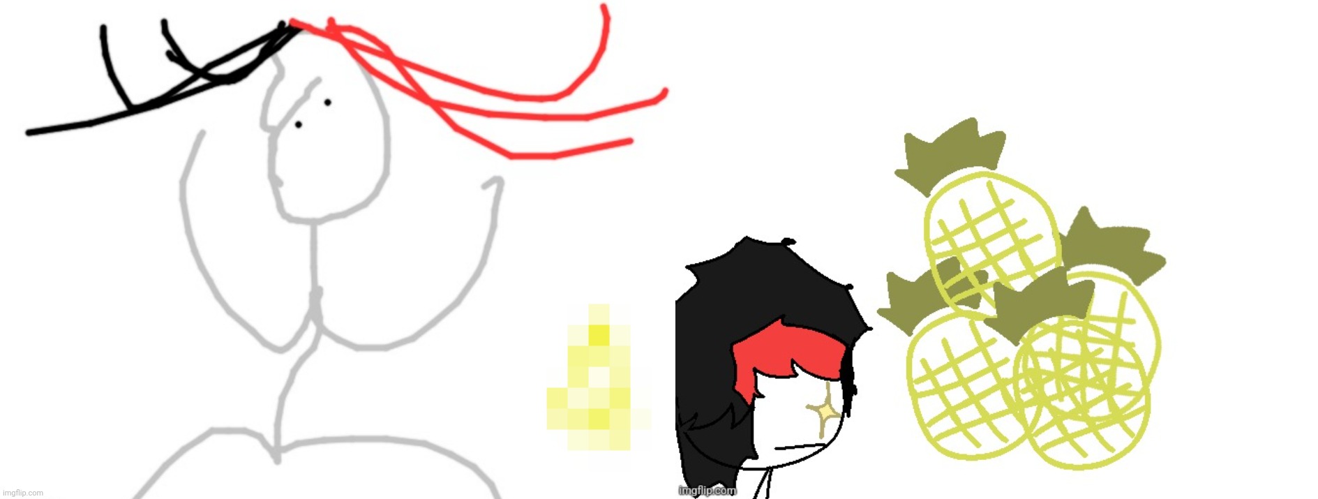 I think the plan is to grow the fanart wall until imgflip crashes again | made w/ Imgflip meme maker