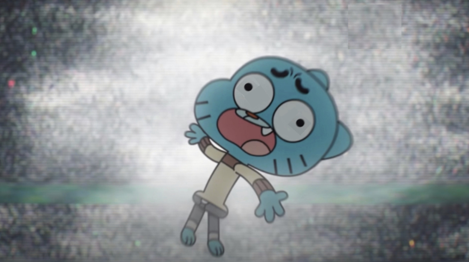 High Quality Gumball Derpy Face Blank Meme Template