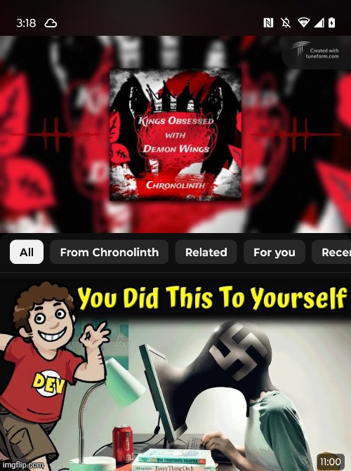 Tf are these suggestions | made w/ Imgflip meme maker