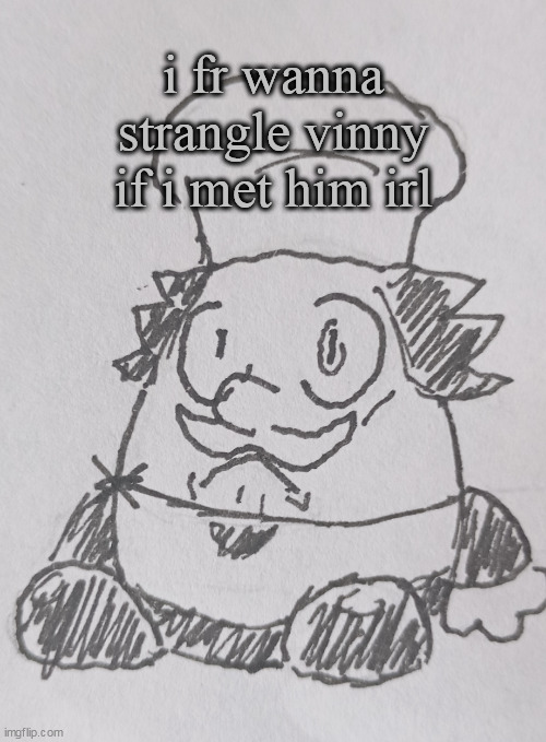 Eggzza tower (ssfr) | i fr wanna strangle vinny if i met him irl | image tagged in eggzza tower ssfr | made w/ Imgflip meme maker