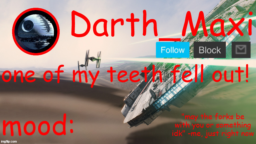 huh | one of my teeth fell out! | image tagged in huh | made w/ Imgflip meme maker