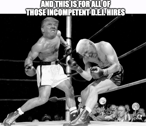 And this one is from... | AND THIS IS FOR ALL OF THOSE INCOMPETENT D.E.I. HIRES | image tagged in and this one is from | made w/ Imgflip meme maker