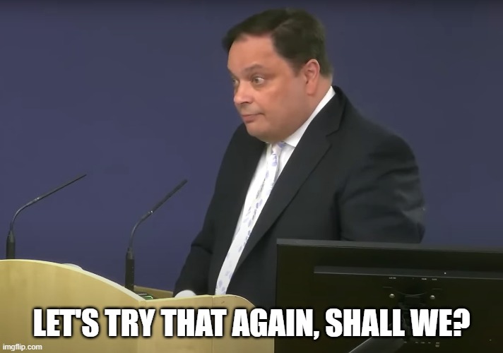 LET'S TRY THAT AGAIN, SHALL WE? | made w/ Imgflip meme maker