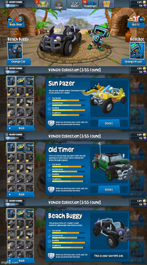 Rate my cars | image tagged in gaming,bb racing 2 | made w/ Imgflip meme maker
