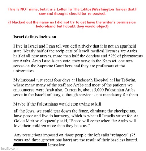EXACTLY CORRECT!!! | image tagged in israel is not the villain | made w/ Imgflip meme maker