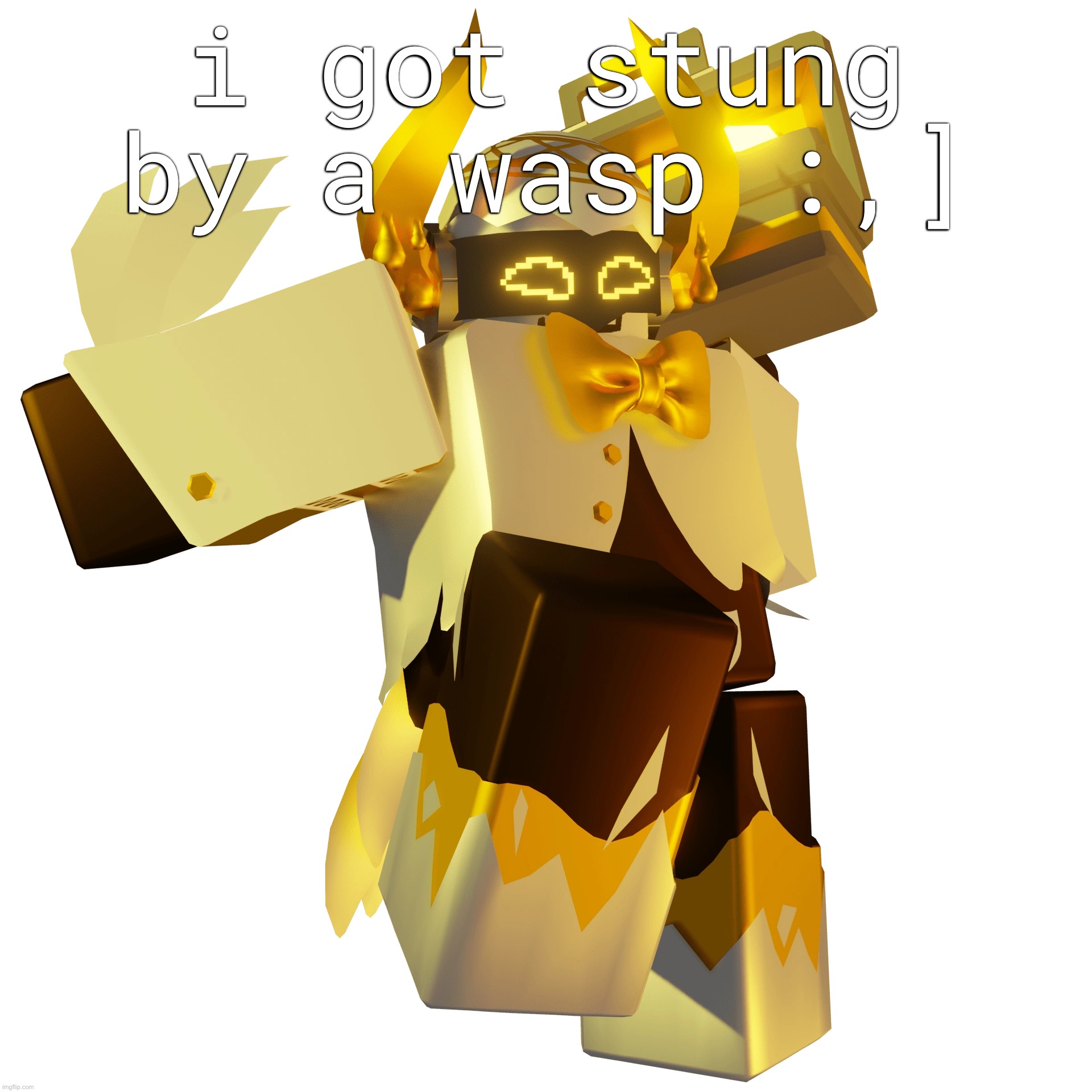 it’s in the lower shoulder near the armpit | i got stung by a wasp :,] | made w/ Imgflip meme maker