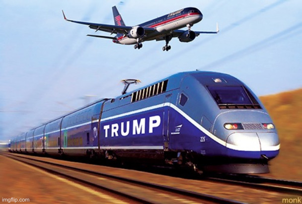 All Aboard ! | image tagged in trump train,political meme,politics,funny memes,funny | made w/ Imgflip meme maker