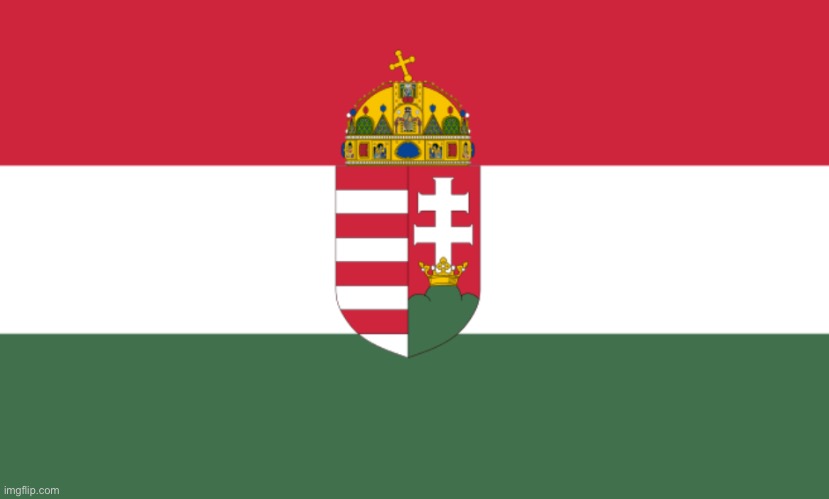 WW2 Hungary Flag | image tagged in ww2 hungary flag | made w/ Imgflip meme maker