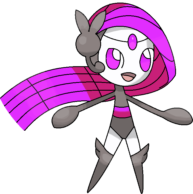 High Quality Shiny Meloetta (Glory Form) Blank Meme Template