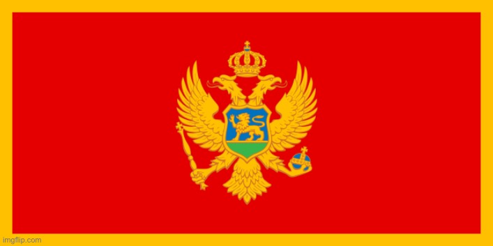 Montenegro flag | image tagged in montenegro flag | made w/ Imgflip meme maker