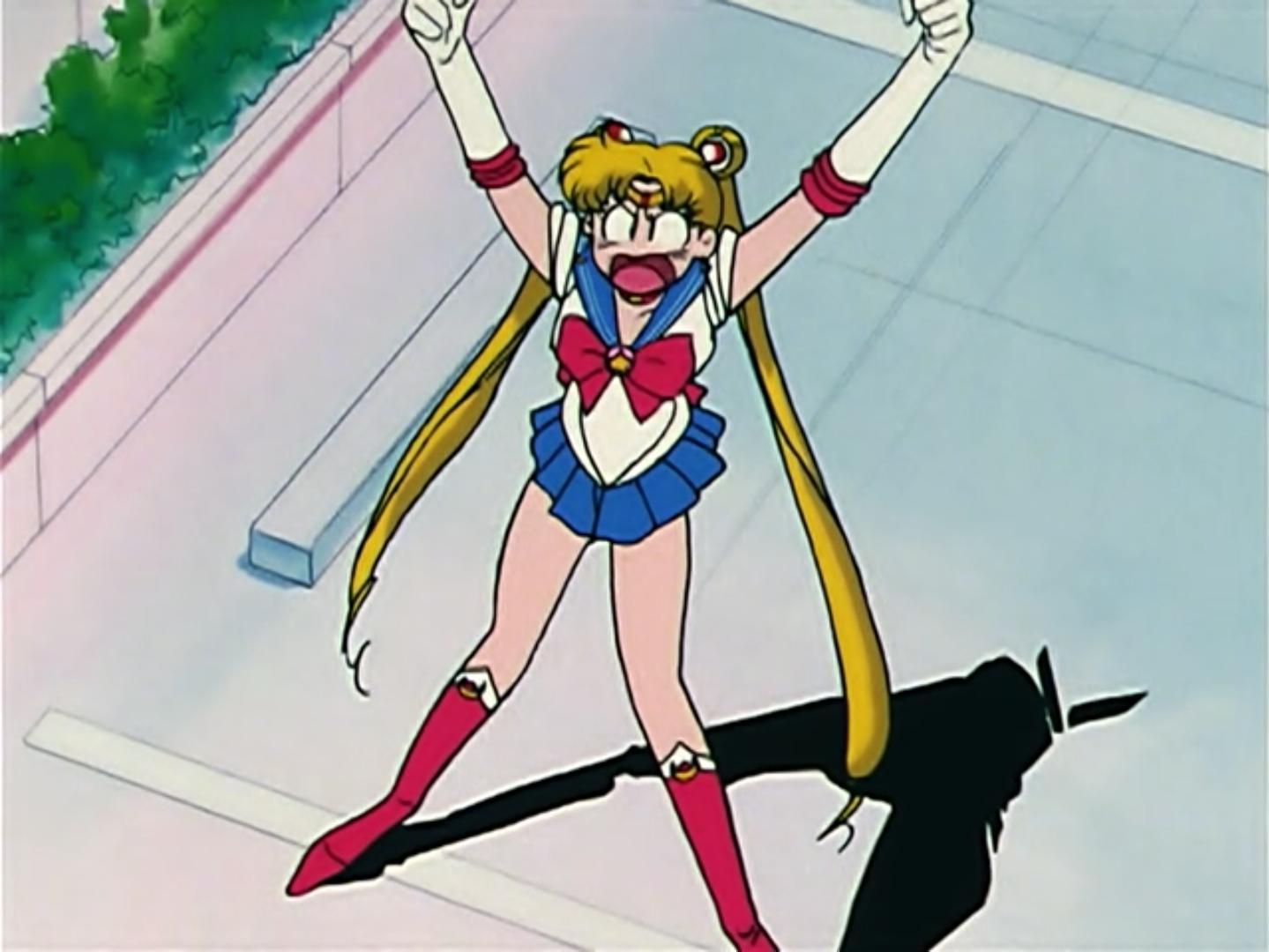 High Quality Sailor Moon Yell Blank Meme Template