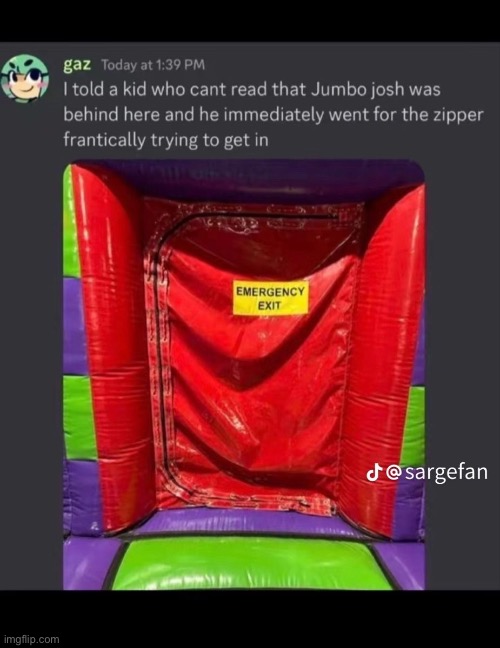 Who is jumbo josh | made w/ Imgflip meme maker