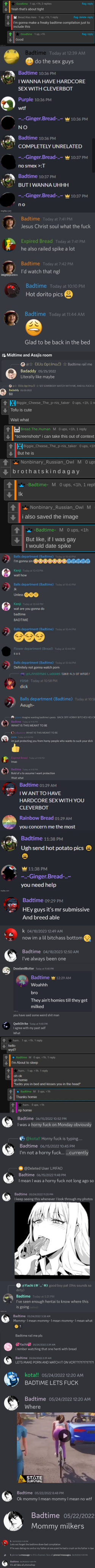 Freaky badtime compilation (p2 to badtime exposed) Blank Meme Template