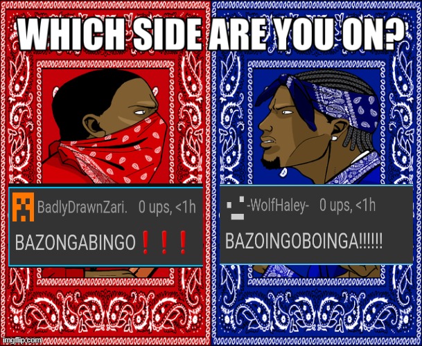 WHICH SIDE ARE YOU ON? | image tagged in which side are you on | made w/ Imgflip meme maker