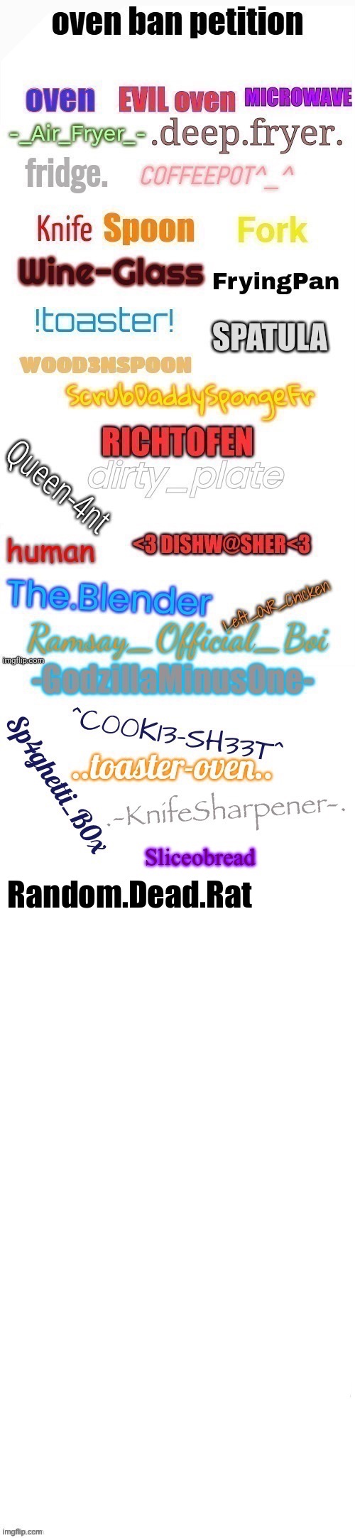 Random.Dead.Rat | made w/ Imgflip meme maker