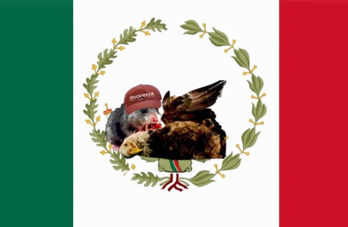 High Quality Chairotazos flag México Blank Meme Template