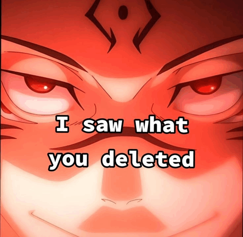 I saw what you deleted Blank Meme Template