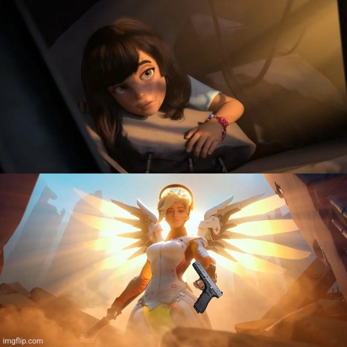 savior mercy | image tagged in savior mercy | made w/ Imgflip meme maker