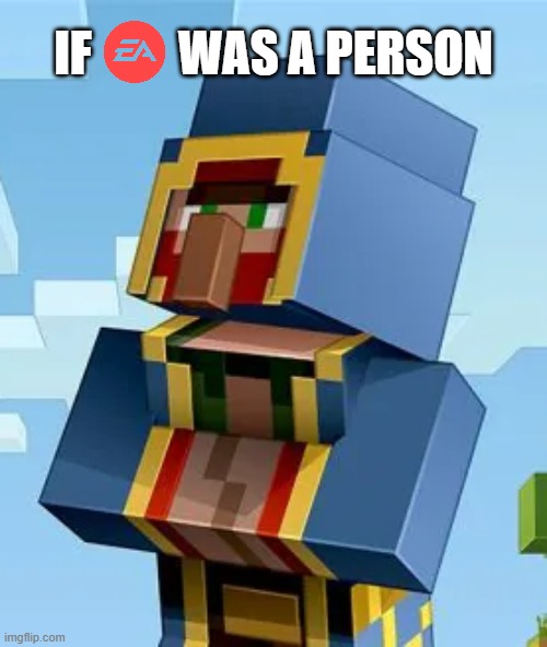 Wandering Trader | IF         WAS A PERSON | image tagged in wandering trader,minecraft villagers,minecraft,gaming,ea,memes | made w/ Imgflip meme maker