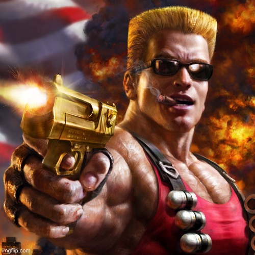 Duke Nukem | image tagged in duke nukem | made w/ Imgflip meme maker