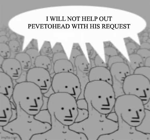 Can Somebody Do The Npc Meme With Everybody Saying “trump Lied 