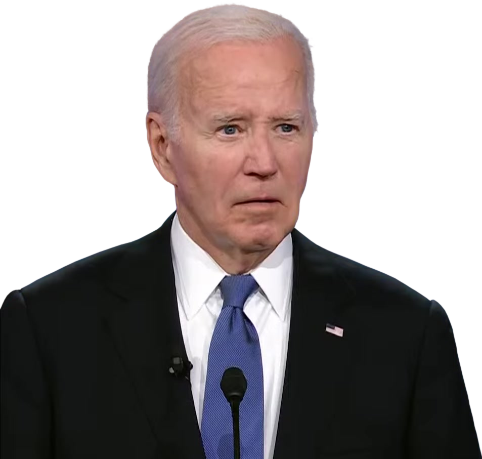High Quality Joe Biden's Blank Stare Blank Meme Template