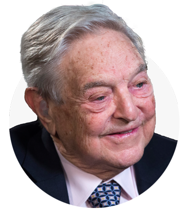 High Quality George Soros head png with Transparency Blank Meme Template