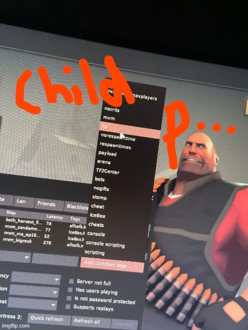 Why does tf2 have this??? | made w/ Imgflip meme maker