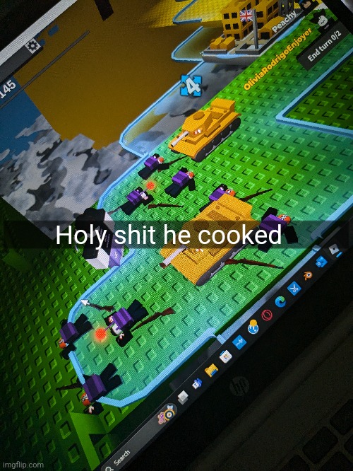 Holy shit he cooked | made w/ Imgflip meme maker