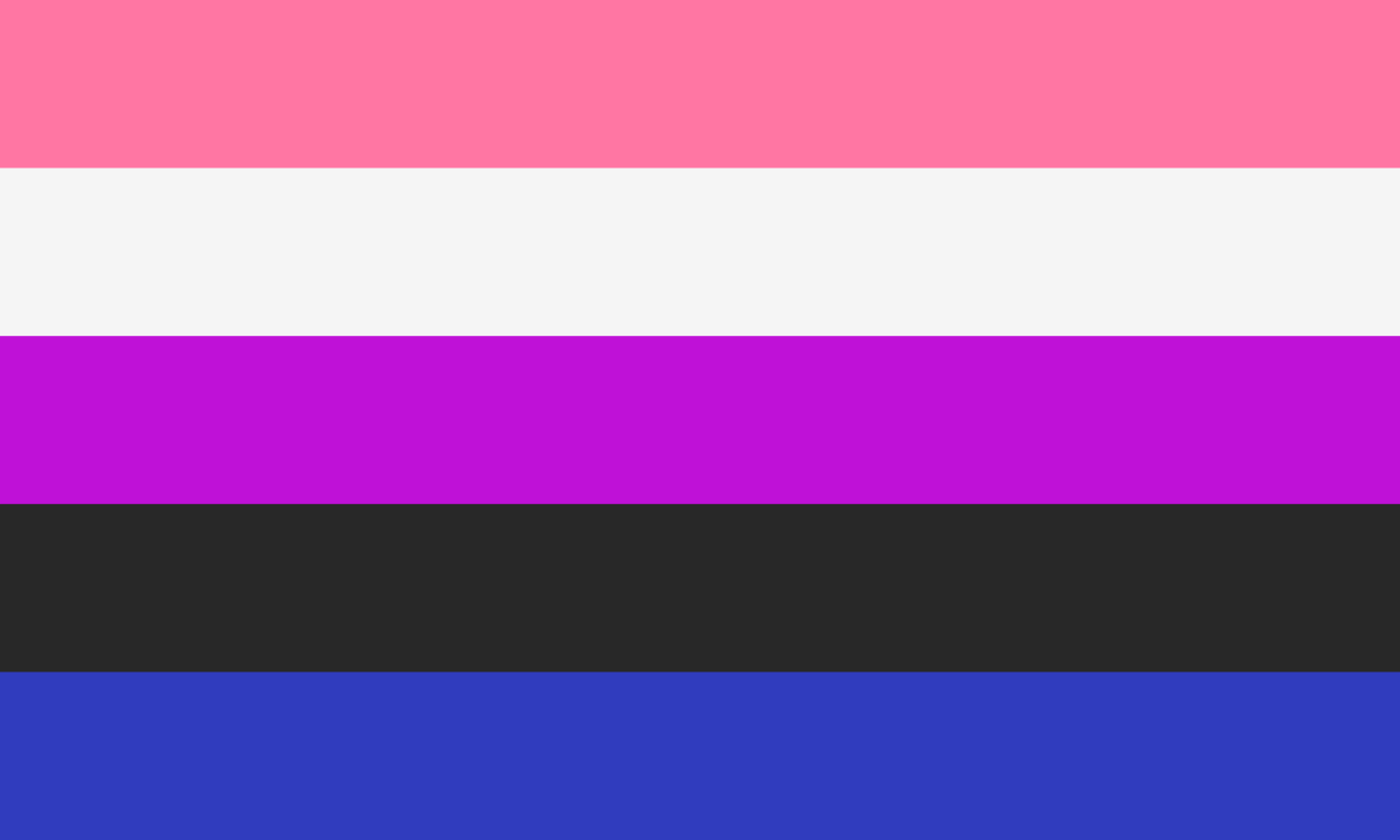 genderfluid flag Blank Meme Template