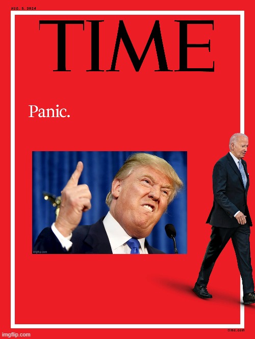 Time to Panic | image tagged in panic,biden,debate | made w/ Imgflip meme maker