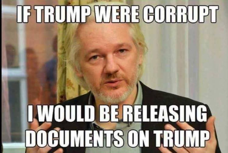 Julian Assange Blank Meme Template
