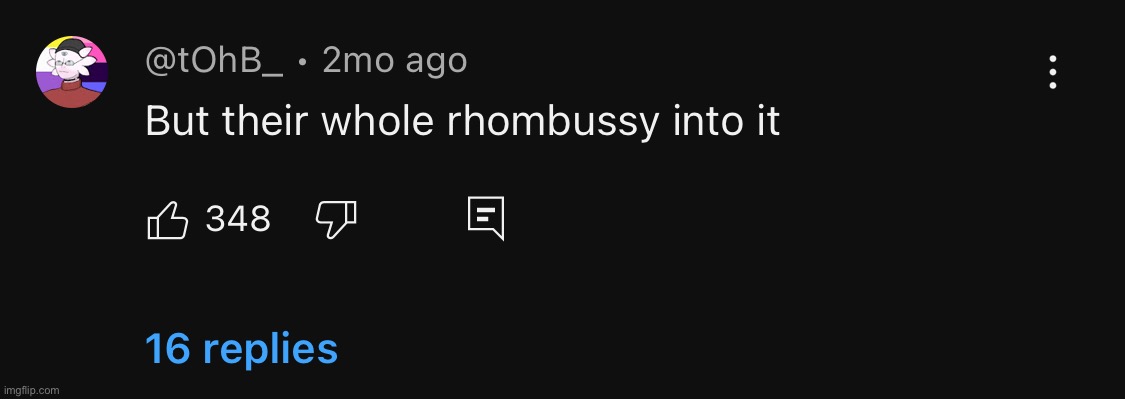 i eat rhombussy | made w/ Imgflip meme maker