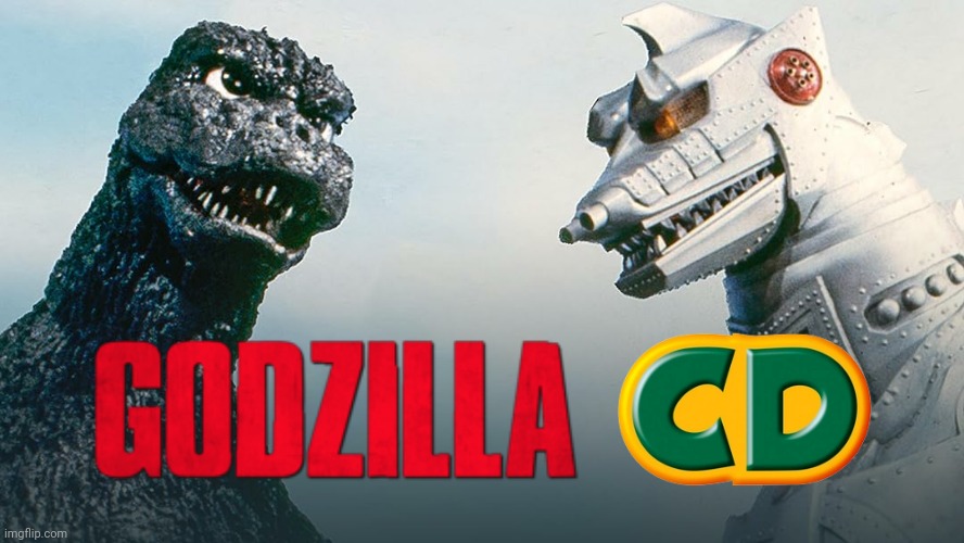 Godzilla CD.mp3 | made w/ Imgflip meme maker