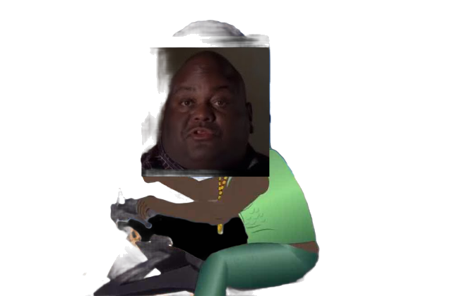 High Quality Huell as Kanye West Transparent PNG Blank Meme Template