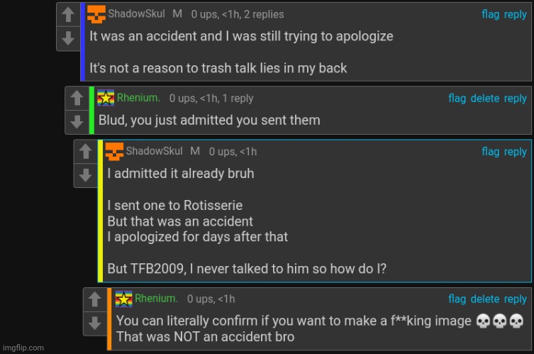 @Owners, take away this guy's mod and ban him | made w/ Imgflip meme maker
