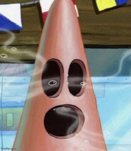 Hollow Patrick | image tagged in hollow patrick | made w/ Imgflip meme maker