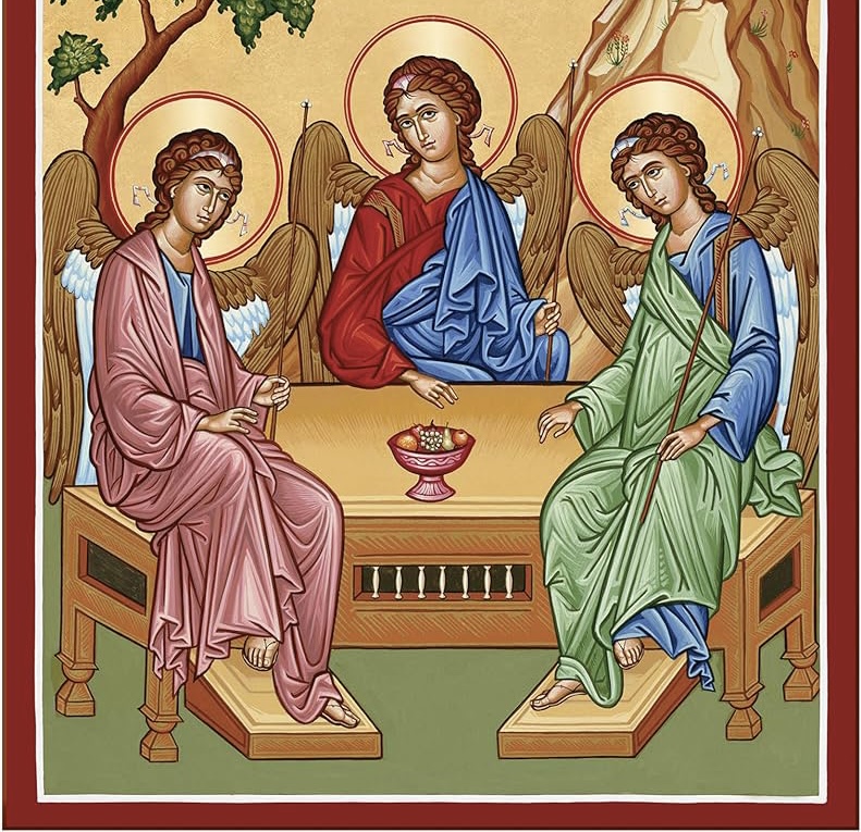 The Holy Trinity Icon Blank Meme Template