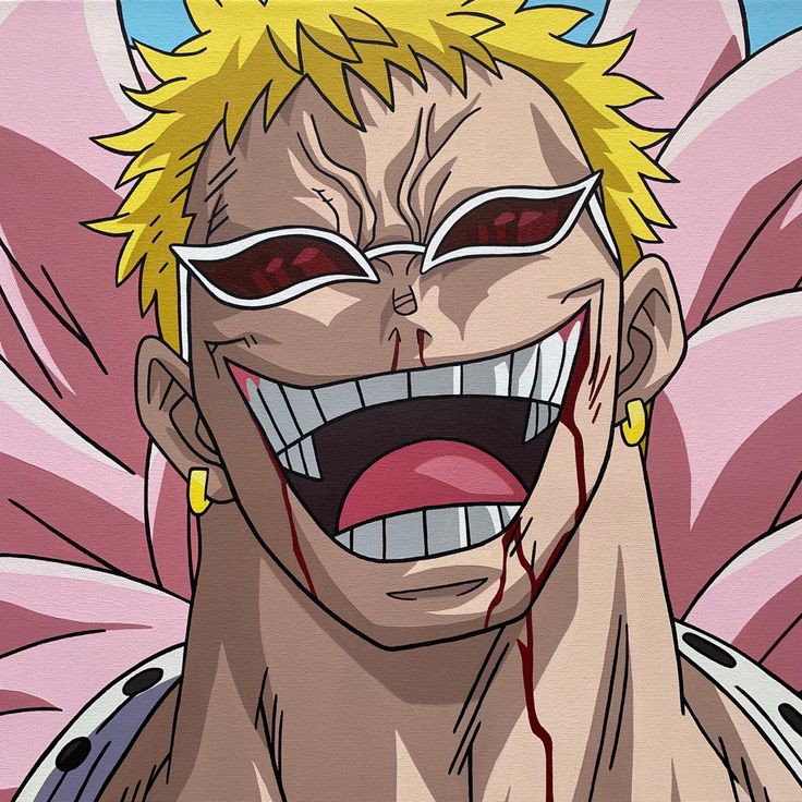 Doflamingo Blank Meme Template