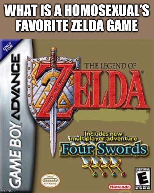 It was added in NSO in June for a reason | WHAT IS A HOMOSEXUAL’S FAVORITE ZELDA GAME | made w/ Imgflip meme maker